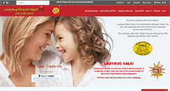 Desktop Screenshot of ladybugsteamvapor.com